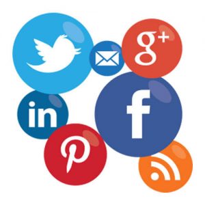 Integração nas redes sociais